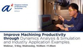 Improve Machining Productivity through Dynamics Analysis & Simulation and Industry Application Examples
