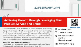 Boost Up: Achieving Growth through Leveraging your Product, Service and Brand