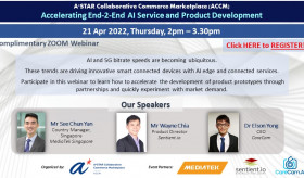 ACCM Webinar Series 2022 - Accelerating End-2-End AI Service and Product Development