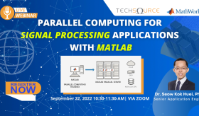 Parallel Computing for Signal Processing Applications with MATLAB