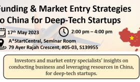Funding & Market Entry Strategies to China for Deep Tech Startups